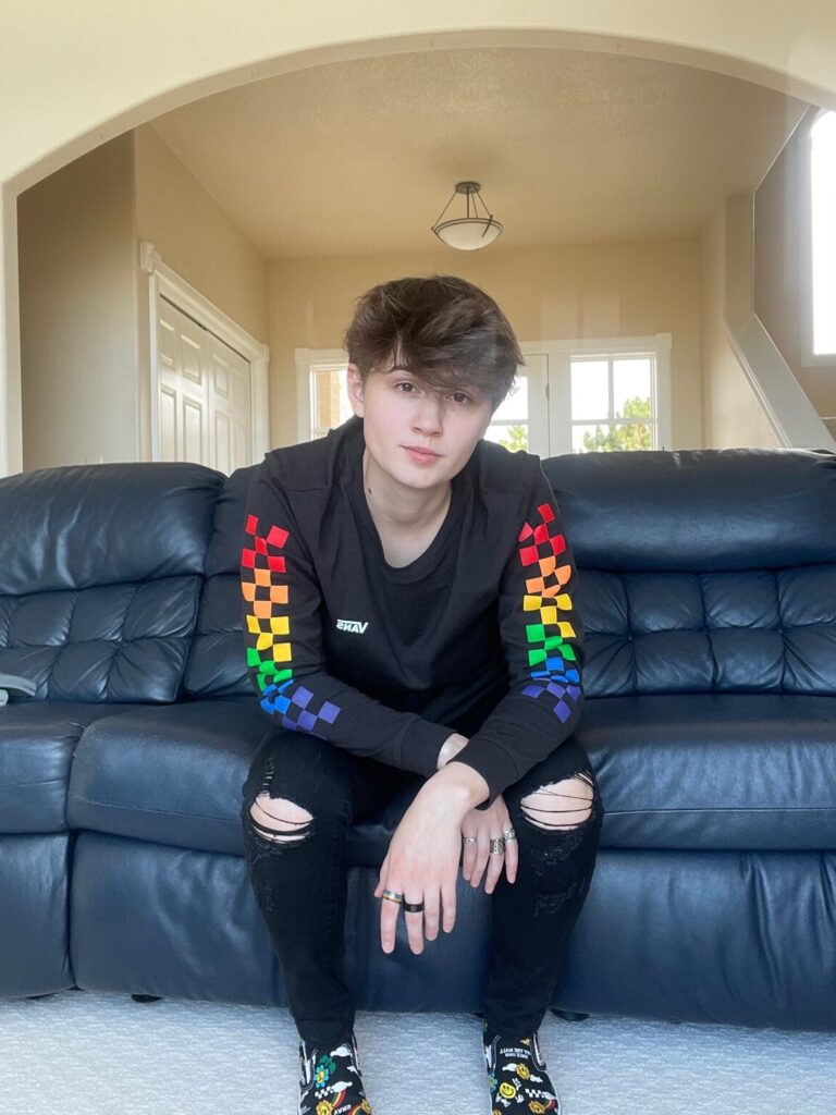 Isabella Gibson, Rainbow Alien, Rainbow Alien Merchandise, LGBTQ+ clothing, LGBTQ+ merchandise, LGBTQ+ owned business